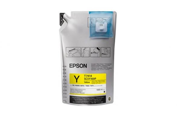 Изображение Сублимационные чернила Epson Yellow для Epson SureColor SC-F9300 1000 мл