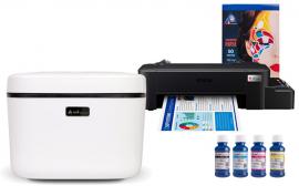 Вакуумний термопрес INKSYSTEM 3D-Mini PD2800 та принтер Epson L121 з набором для сублімаційного друку